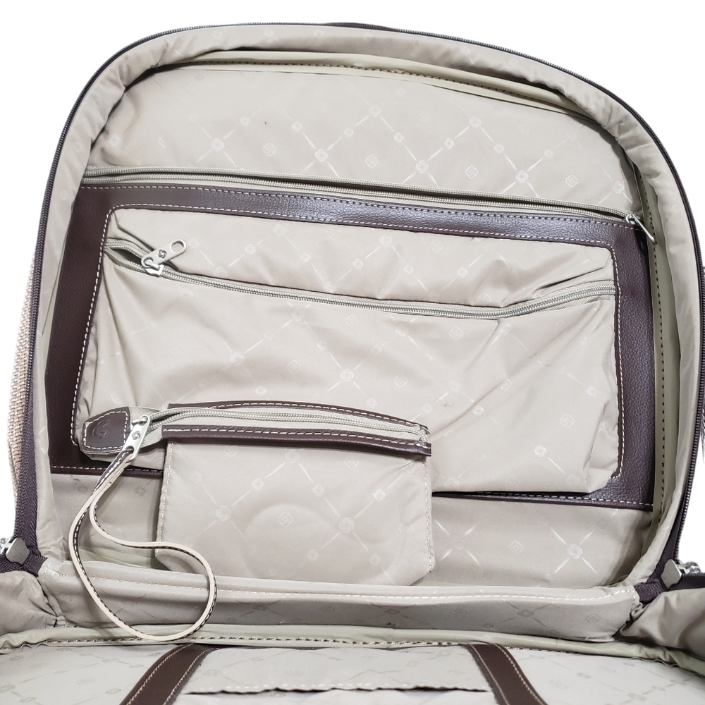 Samsonite Wheat Brown Briefcase - Picture 4 of 16